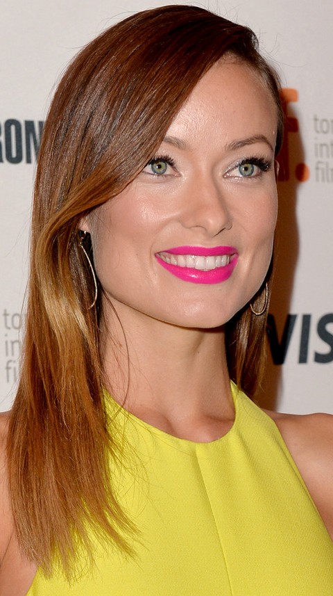 Olivia Wilde Hairstyles: Radiant Straight Haircut