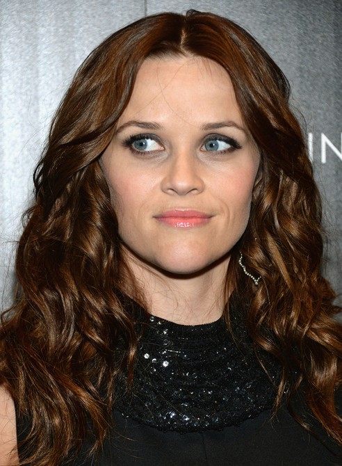 Reese Witherspoon Long Hairstyle: Brown Waves