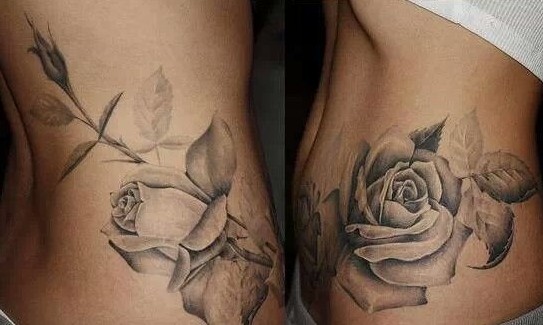 Flower Shoulder Tattoo