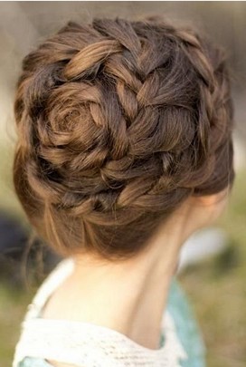 The Amazing Dutch Braided Updo Hairstyle for Women 2014