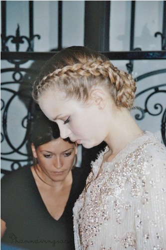The Braided Back Bun Hairstyle for Blond Hair