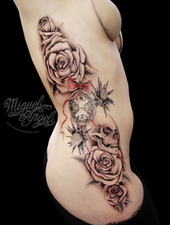 Side Body Tattoo Designs For Women