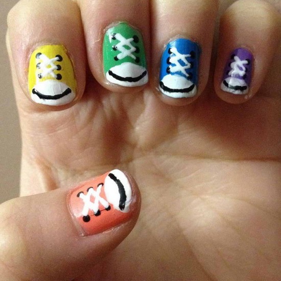 cute nail designs for short nails