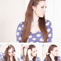 15 Braided Bangs Tutorial: French Braid Fringe
