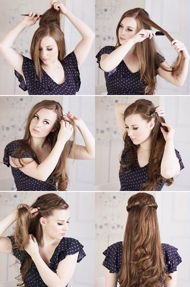 Adorable Hairstyle Tutorials: Princess Twists