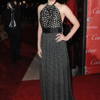 Amy Adams’ lovely polka-dot dress by Juan Carlos Obando's spring 2014 collection