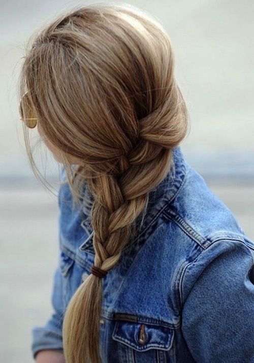 Loose Braided Hairstyles: Losse maar nette vlecht