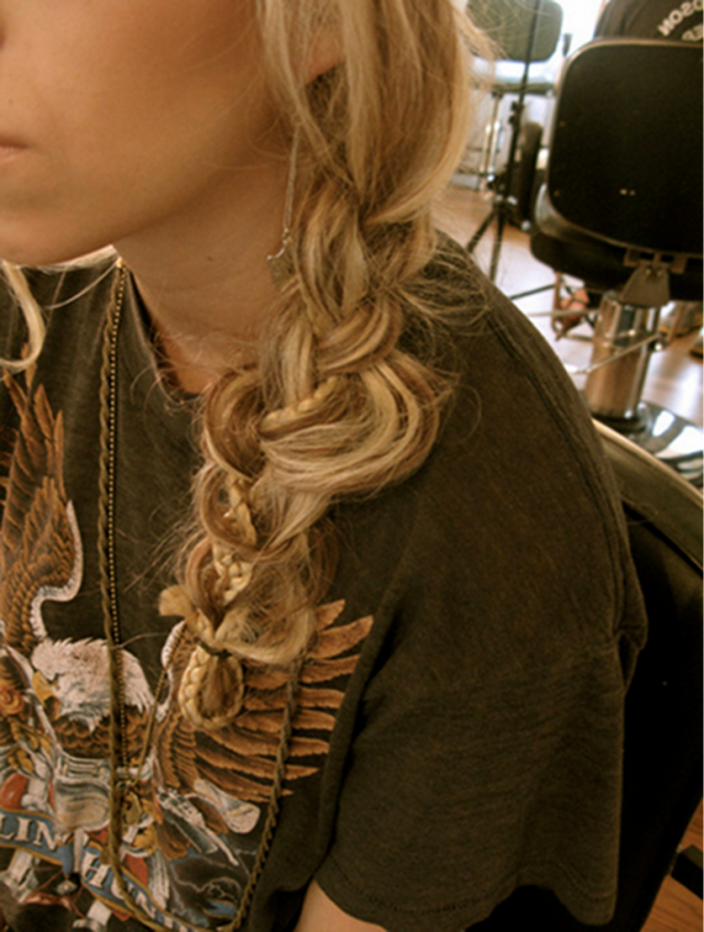 Loose Braided Hairstyles: Numeroase noduri