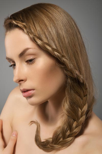 Loose Braided Hairstyles: Long Plait