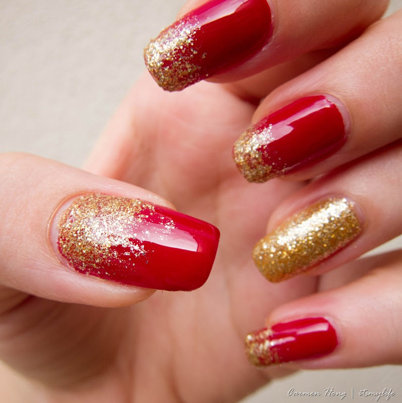 Bright Red and Golden