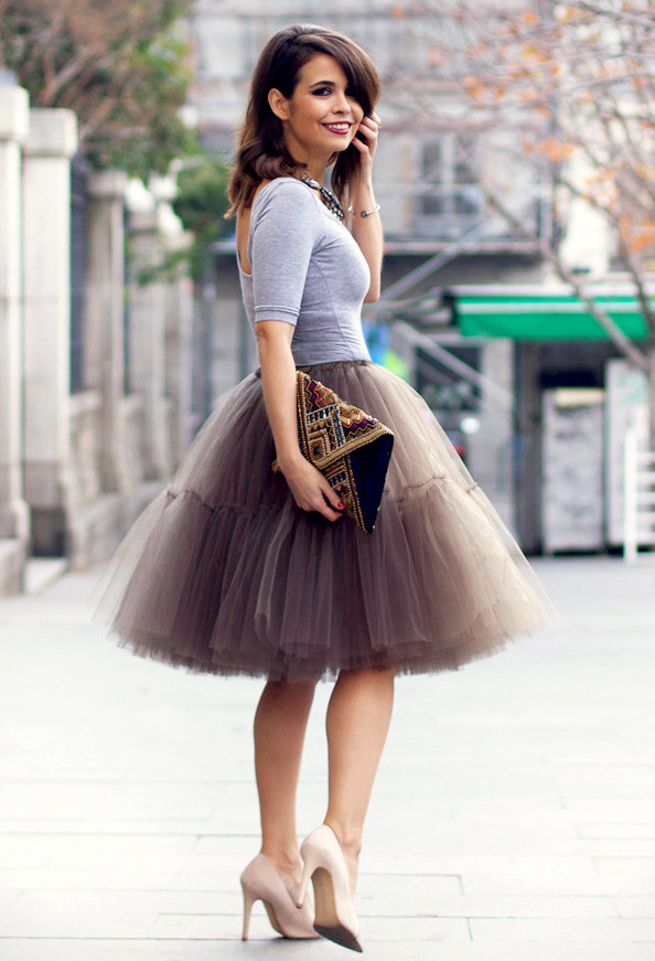 How to Wear the Tulle Skirts: A Fairy Look