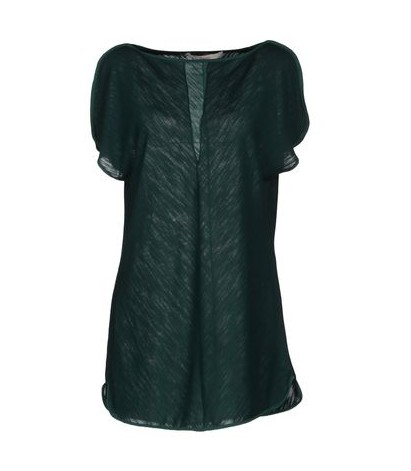 JUCCA silky top in emerald green for jewel-tone spring outfit ideas