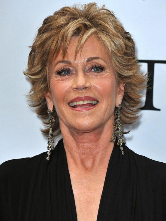 Jane Fonda Hairstyle for Women Over 50