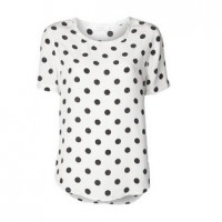 Jason Wu Polka-dot jacquard silk-blend chiffon blouse, white
