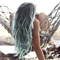 Ombre Hairstyles: Ombre Blue