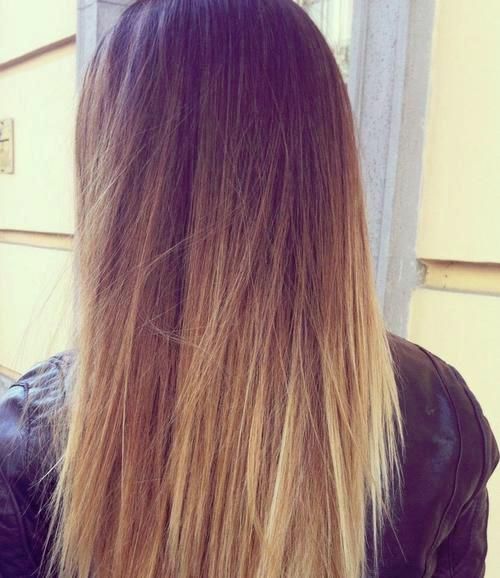 Ombre Hairstyles: Brunete to Blonde