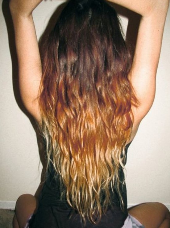 Red Ombre Hairstyles Tumblr 2015