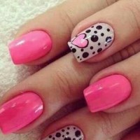 Pink Nails