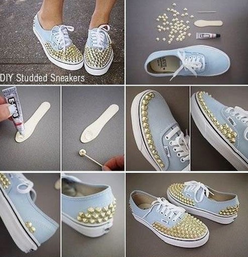 Sneakers with Studs