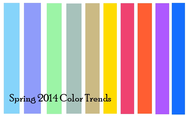 Spring 2014 Color Trends