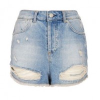 TOPSHOP MOTO Bleach Rip Hotpants, shorts