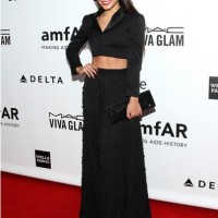Vanessa Hudgens Shows Us an Elegant Way to Wear a Black Crop Top