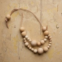 Wood Bead Necklace