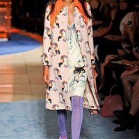Quirky Print Style for Spring 2014: animal print coat