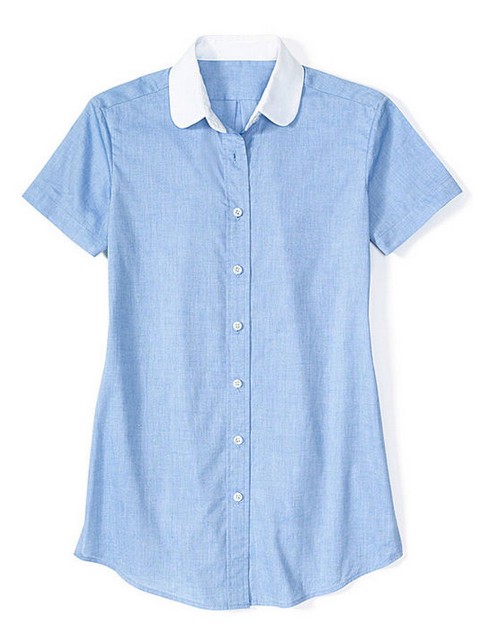 The contrast button-down - 10 Hot Items You Must Have for Spring