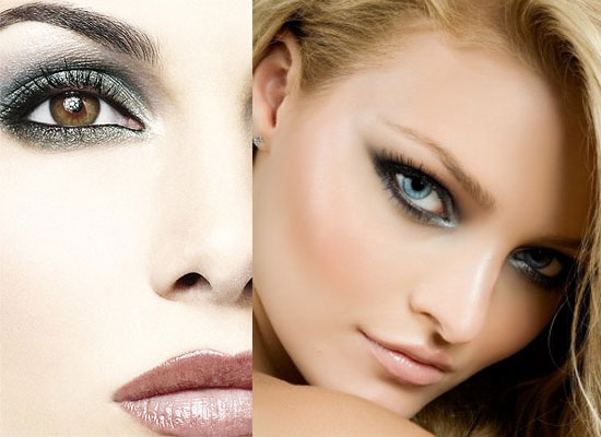 Best Eye Makeup Ideas for Green Eyes: Cool Silver