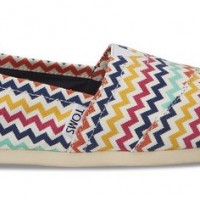 Bright Zig Zag TOMS x Jonathan Adler Women's Classics ($59)