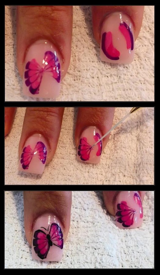 Butterfly Nails