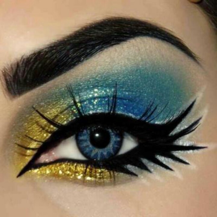 Colorful Eyeliners: Gold Eyeliners
