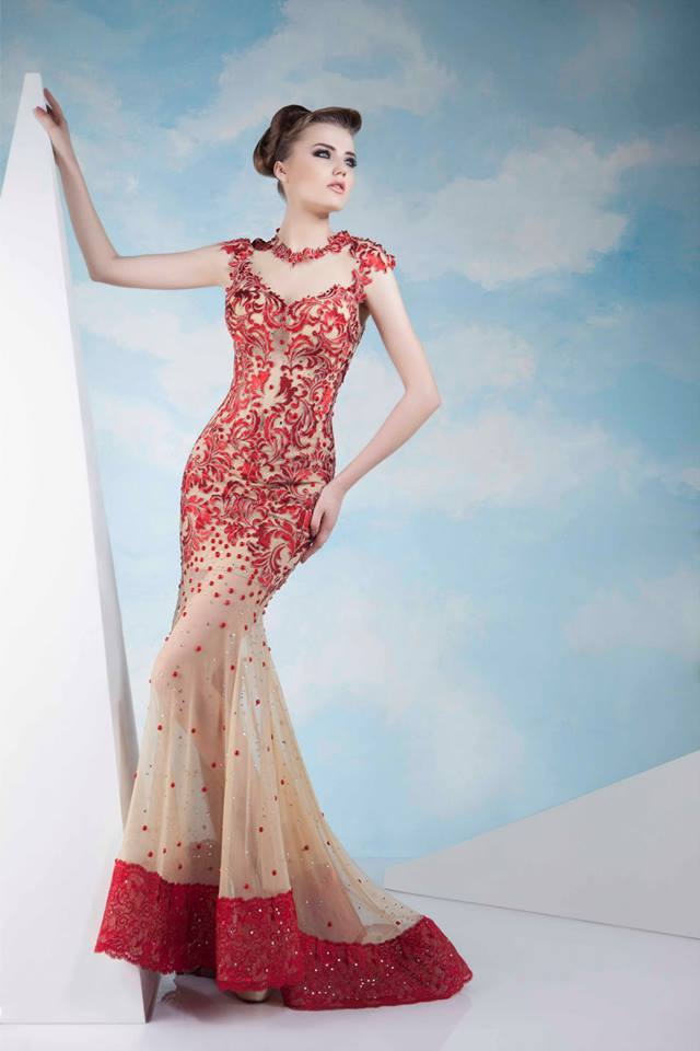 Gorgeous Evening Dresses for Spring/Summer 2014 by Tony Chaaya