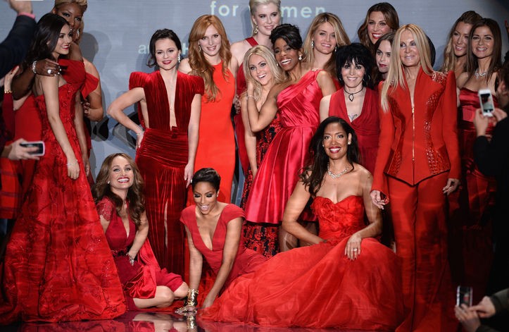Heart Truth Red Dress Collection Show at New York Fashion Week