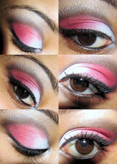 Lovely Pink Eye Makeup Tutorials