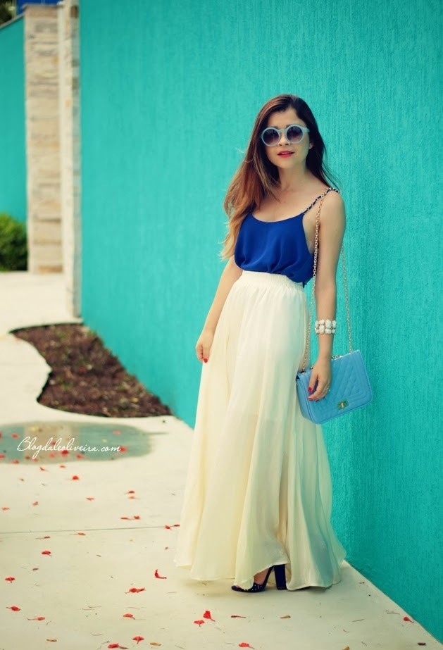 Pretty Long Skirts for a Feminine Look in Spring