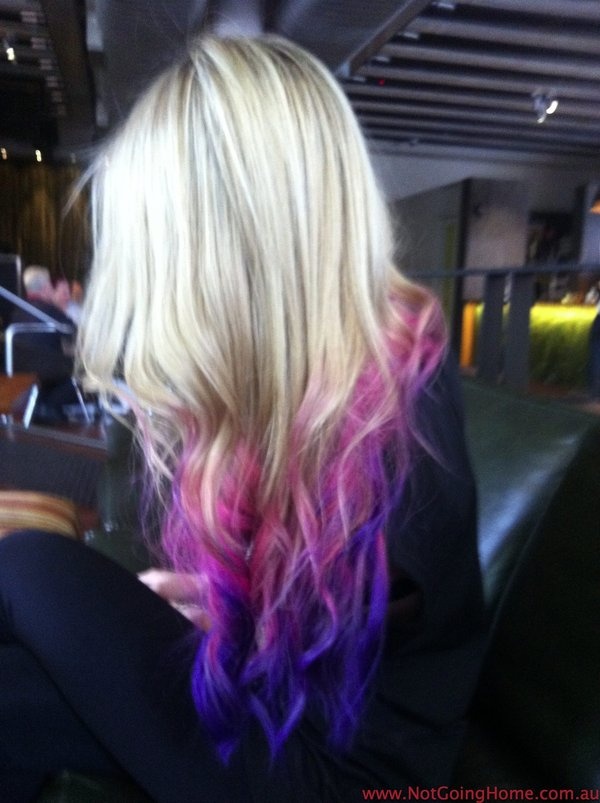 Purple and Pink Hair