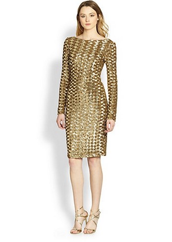 Saks Fifth Avenue Sequined Dress