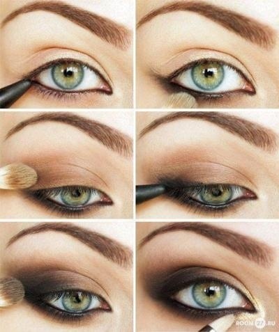 Shimmer Makeup Tutorials: Brown Smoky Eyes