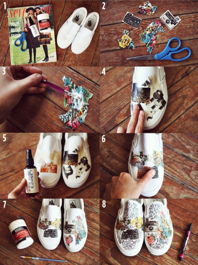 Sneakers with Stylish Print