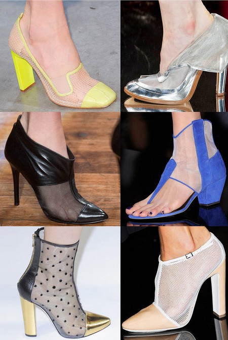 Spring Shoe Trend 2 - Sheer