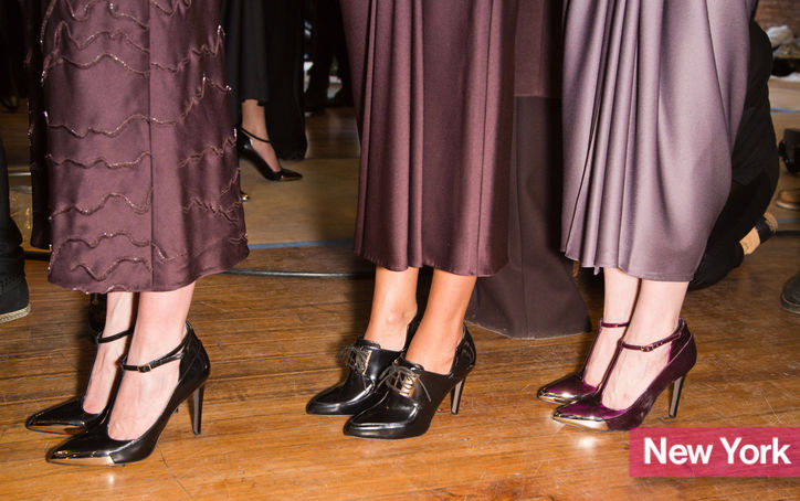 Stylish Shoe Trend from New York Fashion Week: Jason Wu's Ladylike T-Strap Heels