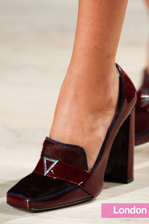 Stylish Shoe Trend from New York Fashion Week: Mary Katrantzou's High-Heel Oxford