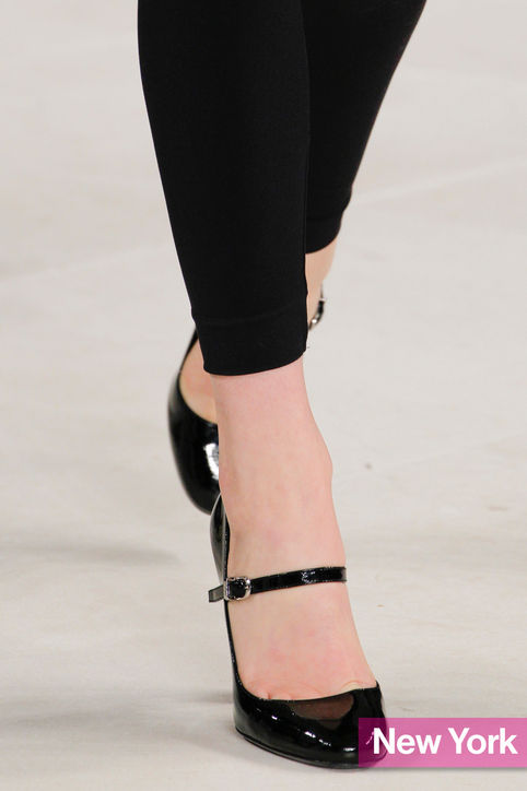 Stylish Shoe Trend from New York Fashion Week: Ralph Lauren's Simple Mary Janes