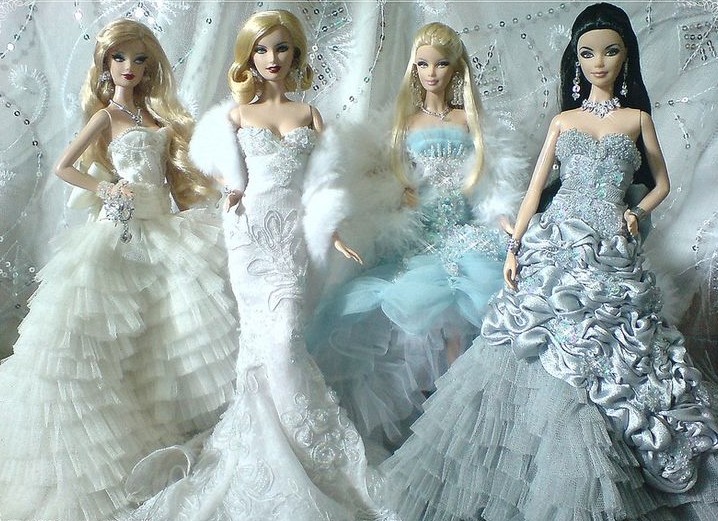 pretty barbie dresses