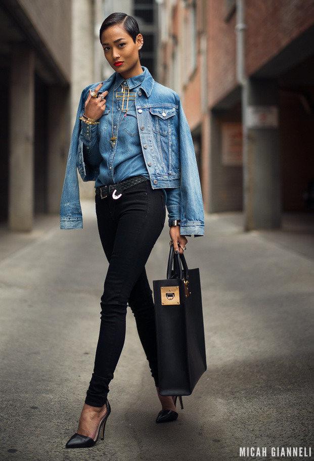 Denim Jackets| 18 Trendy Combinations Ideas for Spring 2014