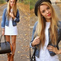 Denim Jackets| 18 Trendy Combinations Ideas for Spring 2014