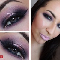 20 Mysterious Purple Smokey Makeup Tutorials