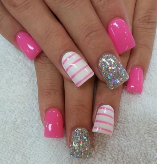 15 Pink Nail Arts You Must Have - Pretty Designs